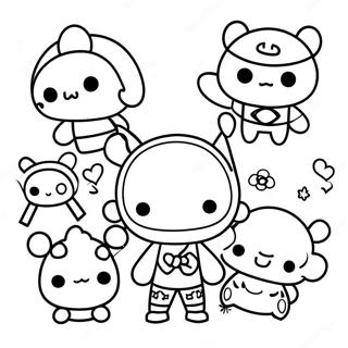 Pagina Para Colorear De Los Personajes Tokidoki 72794-57636