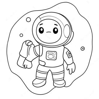 Pagina Para Colorear De Aventura Espacial De Conectar Los Puntos 73035-57835