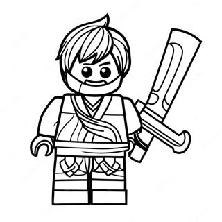 Pagina Para Colorear De Kai Ninjago 8630-6881