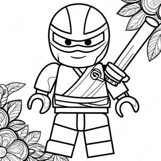 Pagina Para Colorear De Kai Ninjago 8630-6884