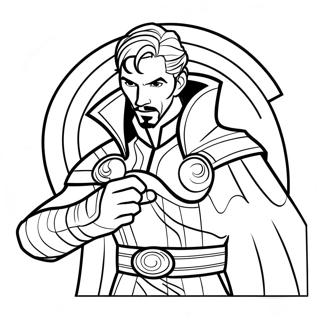 Pagina Para Colorear De Doctor Strange 8960-7125