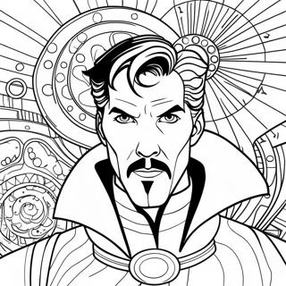 Pagina Para Colorear De Doctor Strange 8960-7126