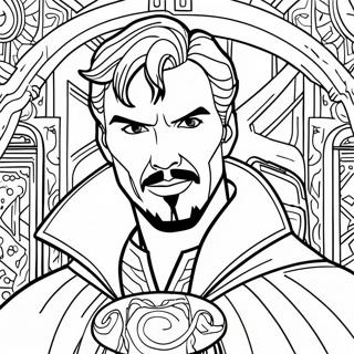 Pagina Para Colorear De Doctor Strange 8960-7127