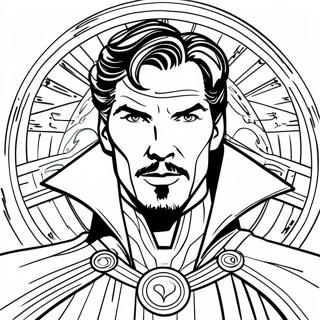 Pagina Para Colorear De Doctor Strange 8960-7128