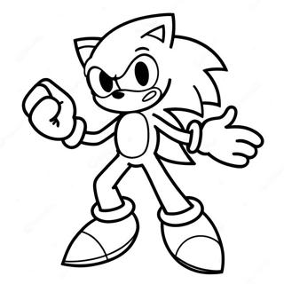 Pagina Para Colorear De Sonic Mania 9740-7839