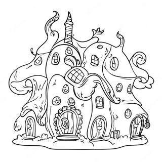 Pagina Para Colorear De Las Casas De Whoville 9770-7861