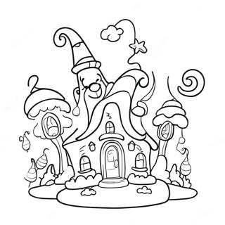 Pagina Para Colorear De Las Casas De Whoville 9770-7863