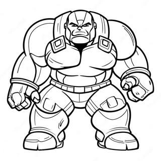 Hulk Buster Páginas Para Colorear